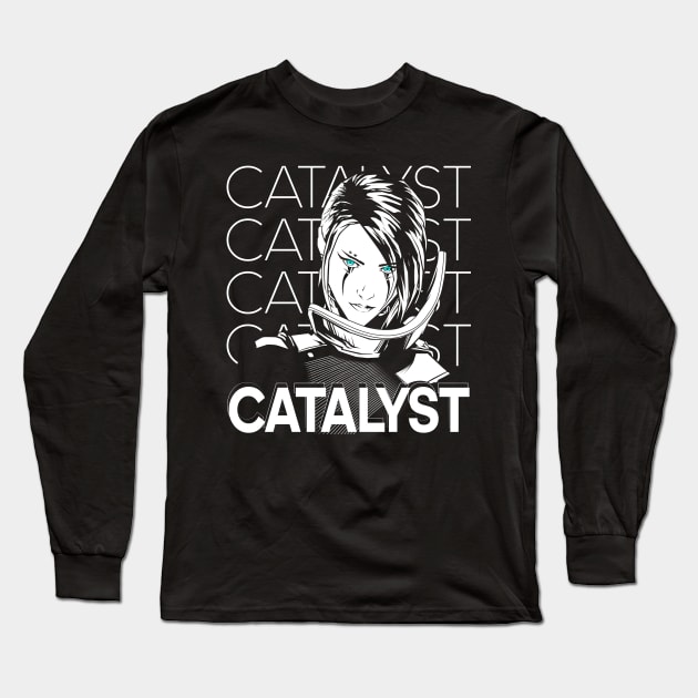 Apex Legends Catalyst - Middle Back Long Sleeve T-Shirt by LucioDarkTees